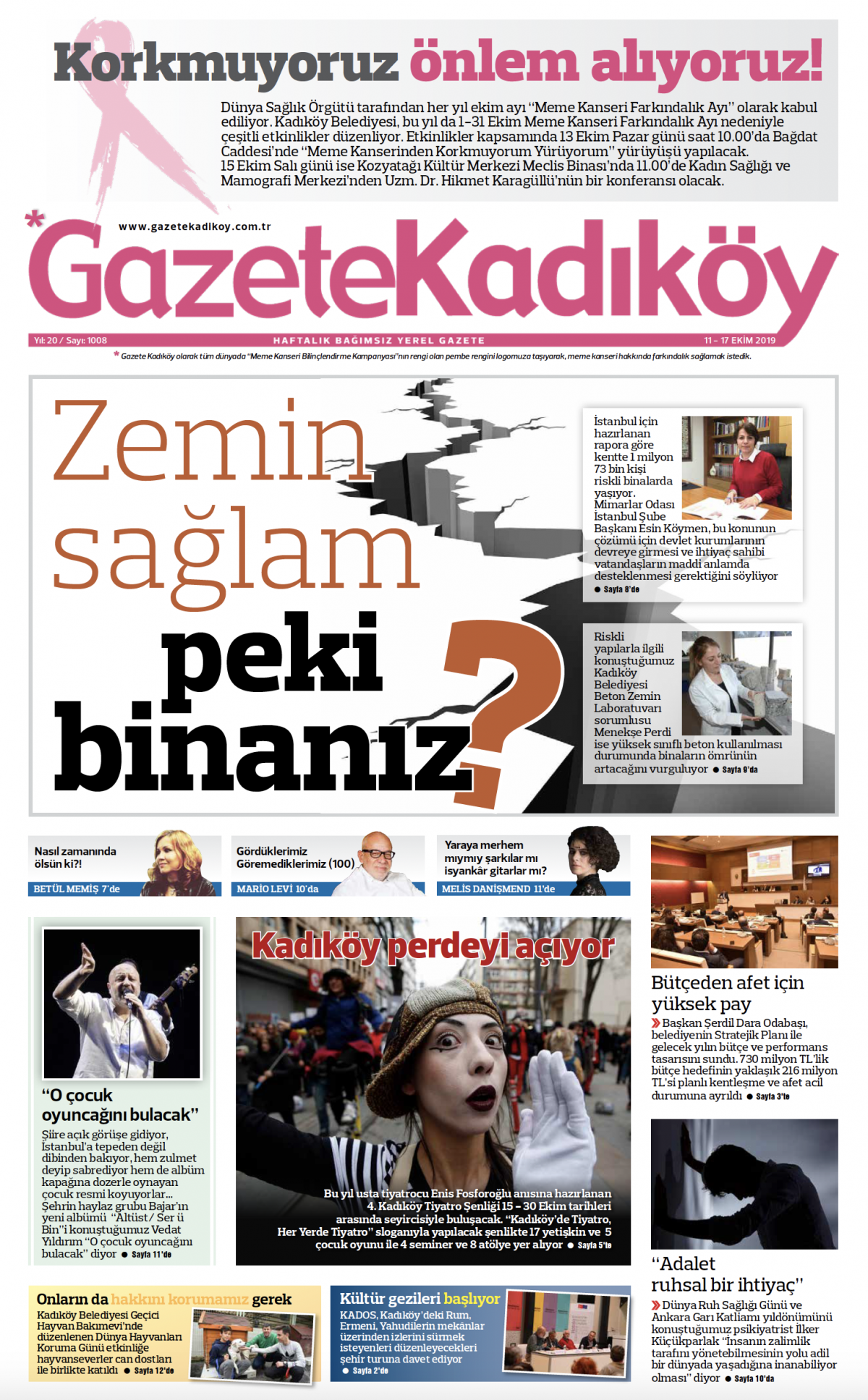 Gazete Kadıköy - 1008. Sayı